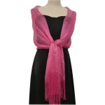 écharpe de luxe femme pour robe de soirée élégante