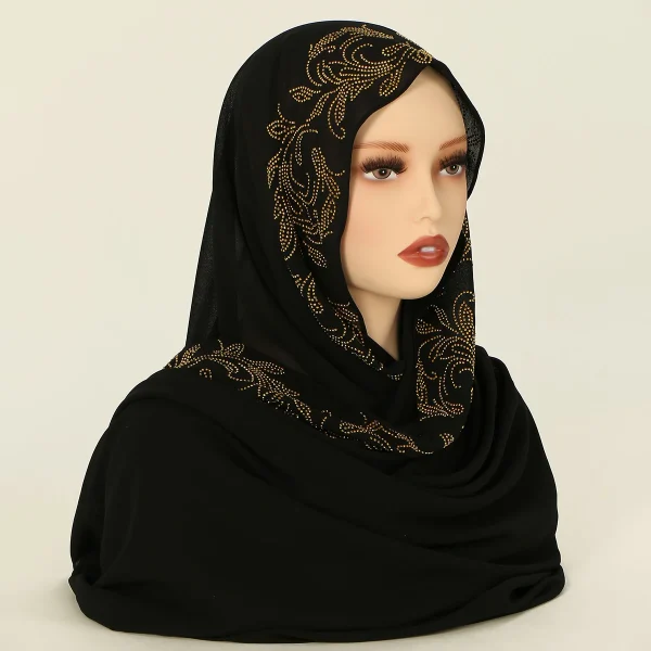 écharpe de luxe femme en mousseline de soie